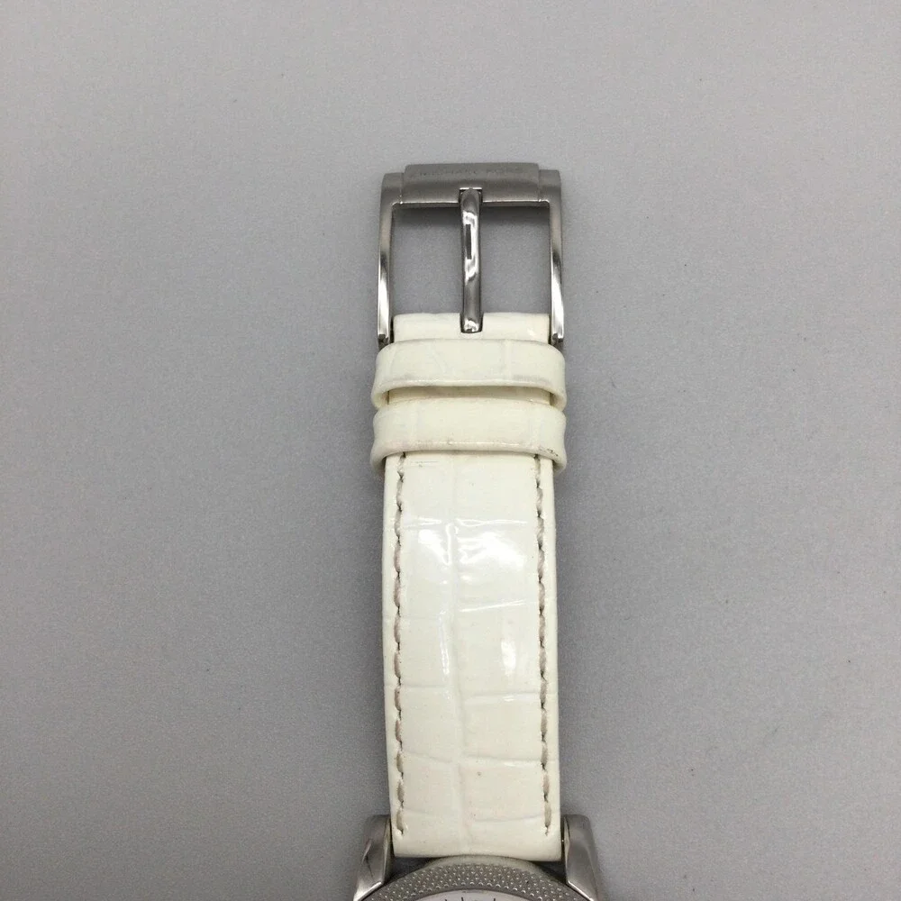 Michael Kors Womens Watch 36mm MOP Dial Chronograph MK-5049 New Battery